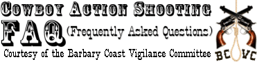 Cowboy Action Shooting Questions